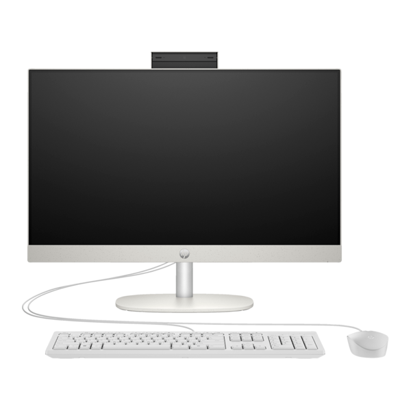 HP ProOne 240 G10 / AiO / i7-1355U / 23.8 inch FHD / 16GB / 512GB / DOS / White kbd / White mouse