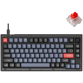 Keychron  V2 68Key, K Pro Red, Hot-Swap, QMK, Knob, USB-A, EN/UKR, RGB, Fros