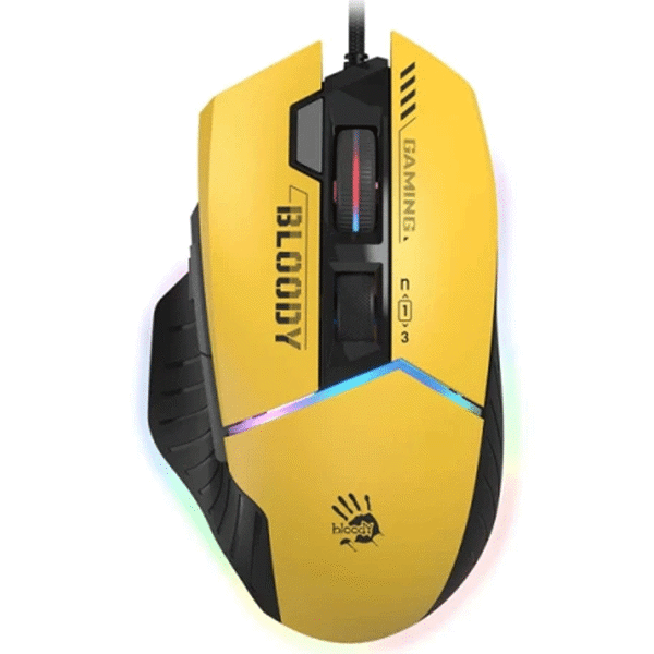 მაუსი: A4tech Bloody W95 Max Sports RGB Gaming Mouse Sports Lime