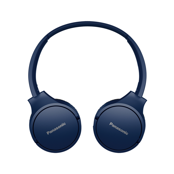 Wireless Headphone/ Panasonic/ Panasonic RB-HF420B Wireless On Ear Headphones with 50 Hours Playtime, Lightweight, Built-in Mic, Quick Charge,