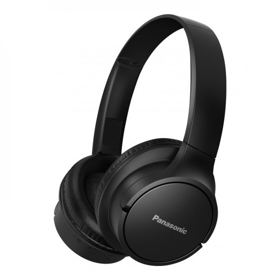 Wireless Headphone/ Panasonic/ Panasonic RB-HF520B Bluetooth Over-Ear Headphones (Voice Control, Wireless, Up to 50 Hours Battery Life) Black