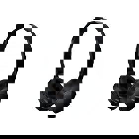 Wireless Headphone/ Panasonic/ Panasonic RB-HF420B Wireless On Ear Headphones with 50 Hours Playtime, Lightweight, Built-in Mic, Quick Charge,,