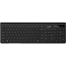 SlimStar 7230,Genius Keyboard  RU,AI,BLK,! 2.4GHZ,KB