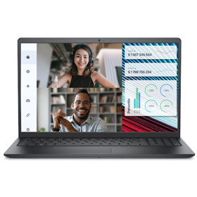ლეპტოპი-DELL Vostro 3520 15.6" FHD AG, Intel i3-1215U, 8GB, F256GB, UMA, Lin, black