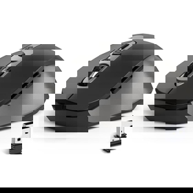 VENTION KTBB0 3-Button Wireless Computer Mouse with USB Receiver Black