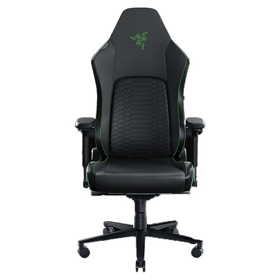 Razer chair Iskur V2 EPU Leather, 4D-Armrests, black-green