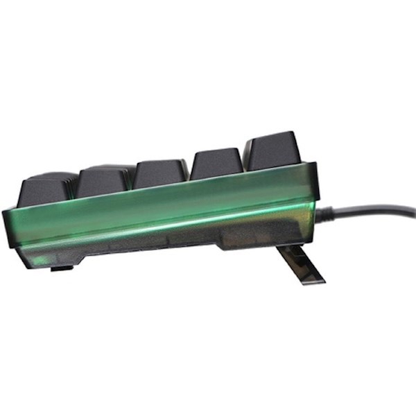 2E GAMING Membrane keyboard KG345 68key, USB-A, EN/UA/RU, RGB, transparent