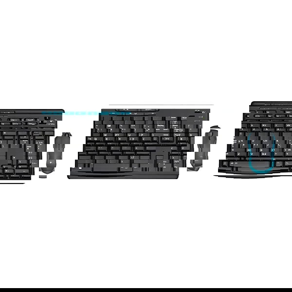 Keyboard/ LOGITECH Wireless Combo MK275 Combo Black RUS