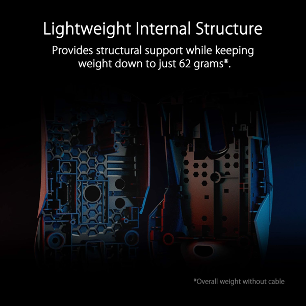 Mouse/ ASUS ROG Keris Ultra Lightweight Wired Gaming Mouse