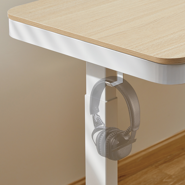 მაგიდა: Logilink EO0055W Electrically adjustable sit-stand desk with wireless charging White