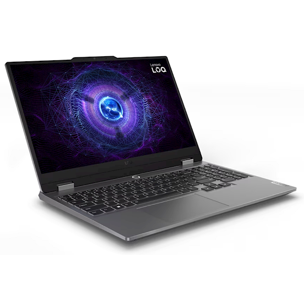 Notebook/ Lenovo/ Legion/ LOQ 15.6" FHD 144Hz  i5-12450HX  24GB 1TB  SSD RTX 4060 8GB Luna Grey (83GS00F9RK)