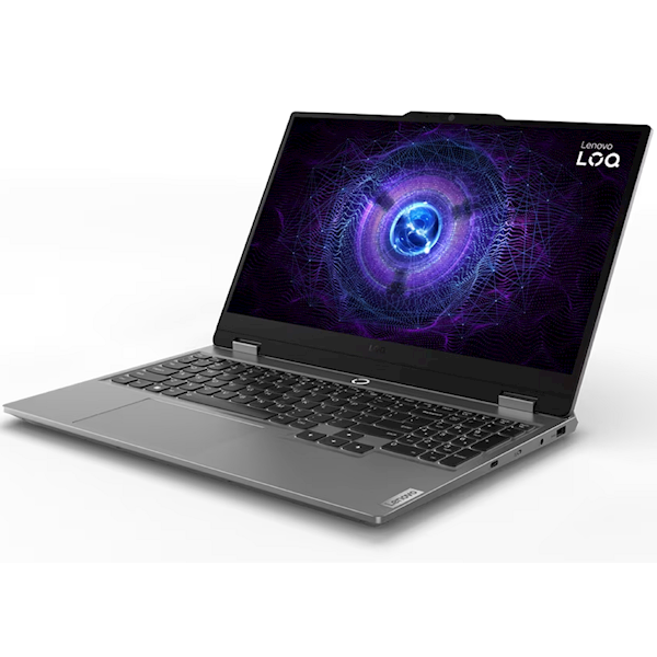 Notebook/ Lenovo/ Legion/ LOQ 15.6" FHD 144Hz  i5-12450HX  24GB 1TB  SSD RTX 4060 8GB Luna Grey (83GS00F9RK)