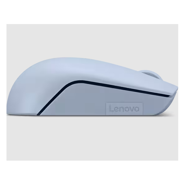 Lenovo 300 Wireless Compact Mouse (Frost Blue) with battery