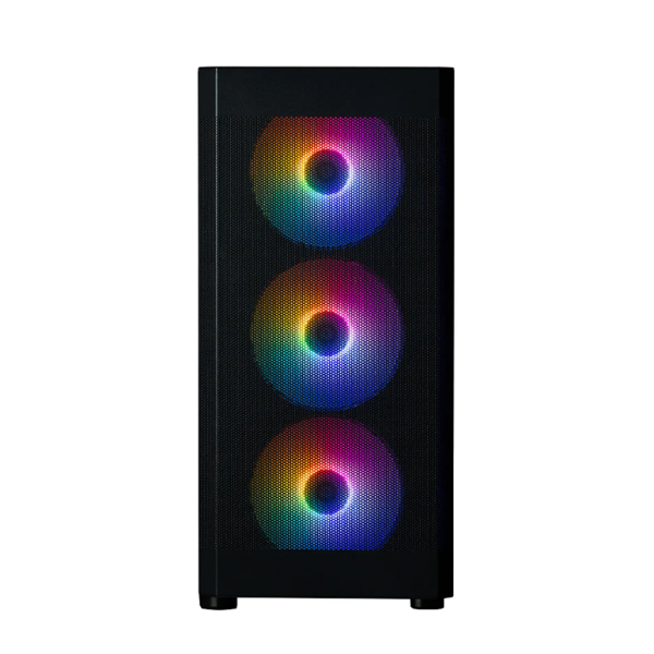 Zalman PC case I4 TG without PSU, 2xUSB3.0, 1xUSB2.0, 4x140mm RGB, VGA 320mm, LCS ready, TG Side Panel, ATX, black