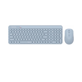 კლავიატურა-მაუსი: A4Tech Fstyler FG3300 Air2 QuietKey 2-Zone Combo Desktop Blue