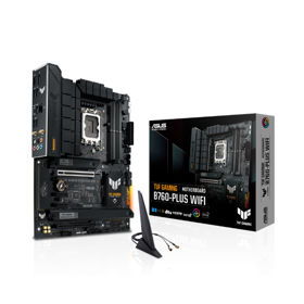 ASUS Motherboard TUF GAMING B760-PLUS WIFI s1700 B760 4xDDR5 M.2 HDMI DP Wi-Fi BT ATX