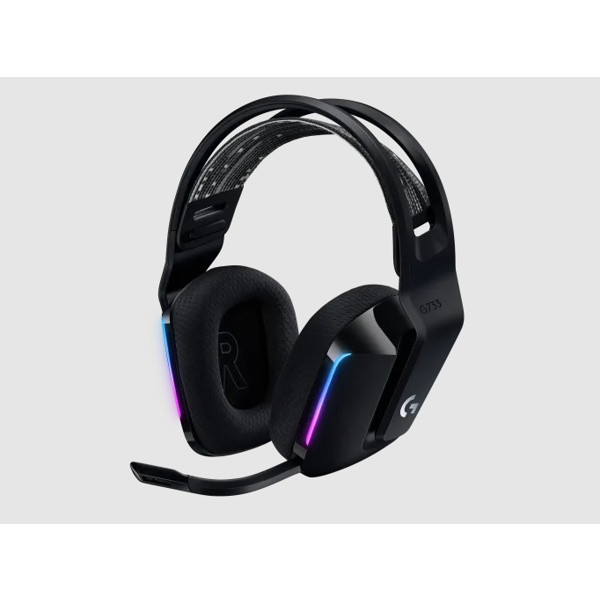 LOGITECH G733 LIGHTSPEED Wireless RGB Gaming Headset - BLACK