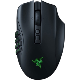 Razer Mouse Naga V2 Pro, USB-A/WL/BT, black