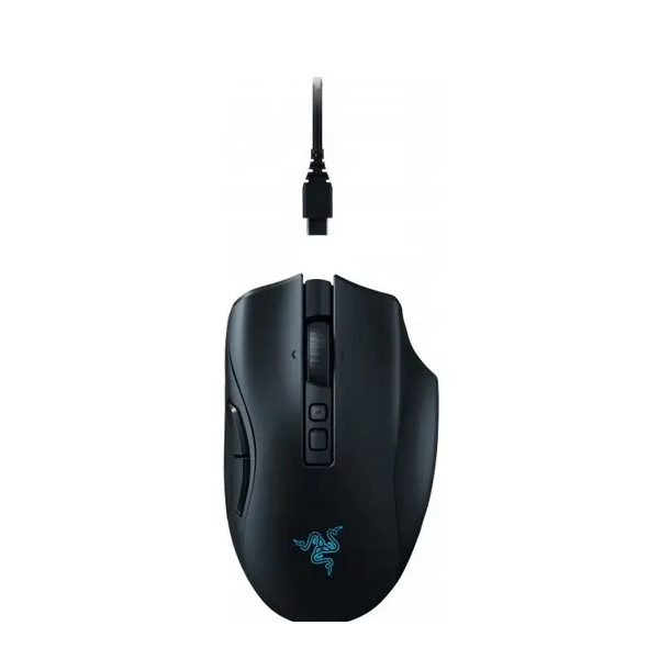 Razer Mouse Naga V2 Pro, USB-A/WL/BT, black