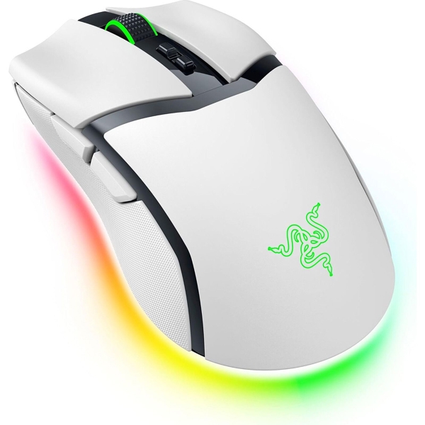 Razer Mouse Cobra Pro, RGB, USB-A/WL/BT, white
