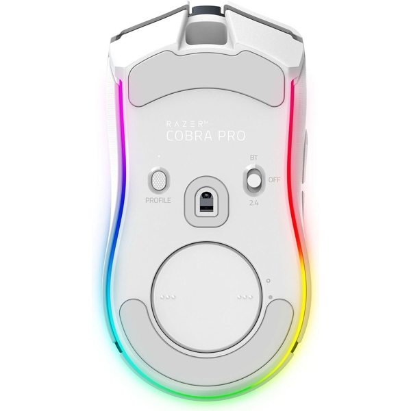 Razer Mouse Cobra Pro, RGB, USB-A/WL/BT, white