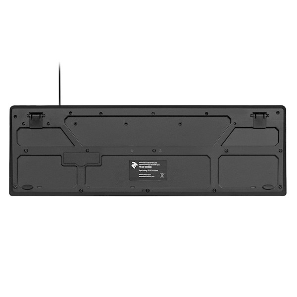 კომპიუტერის კლავიატურა 2E Keyboard  KS108 USB Black