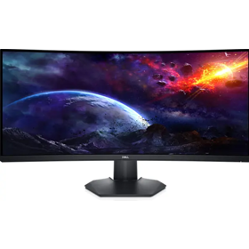 DELL Monitor 34" S3422DWG 2xHDMI, DP, USB, Audio, VA, 3440x1440, 21:9, 144Hz, 1ms, CURVED, FreeSync, HDR400