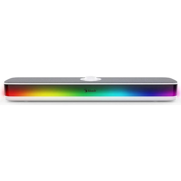 საუნდბარი: A4Tech Bloody S10 Bluetooth RGB Gaming Soundbar White