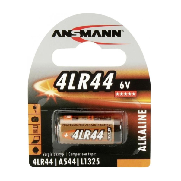 ელემენტი Alkaline-6V-4LR44-bl ANSMANN 4013674021352