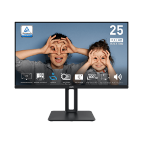 9S6-3PC29M-033 MSI  PRO MP251P / 24.5"  / 1920x1080 (FHD) / Black