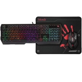 კომბო: A4tech Bloody B1700 Gaming Bundle Set Black