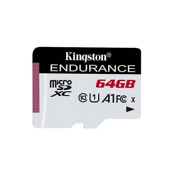 Flash Card/ Kingston 64GB microSDHC Endurance 95R/30W C10 A1 UHS-I Card Only (SDCE/64GB)