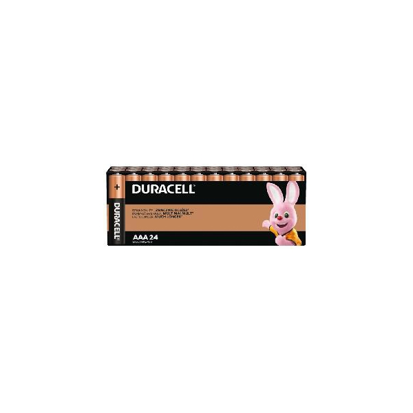 LR3/AAA Duracell Basic Blister 24, 24xAAA, 1,5V/B 1 piece from a pack 60118