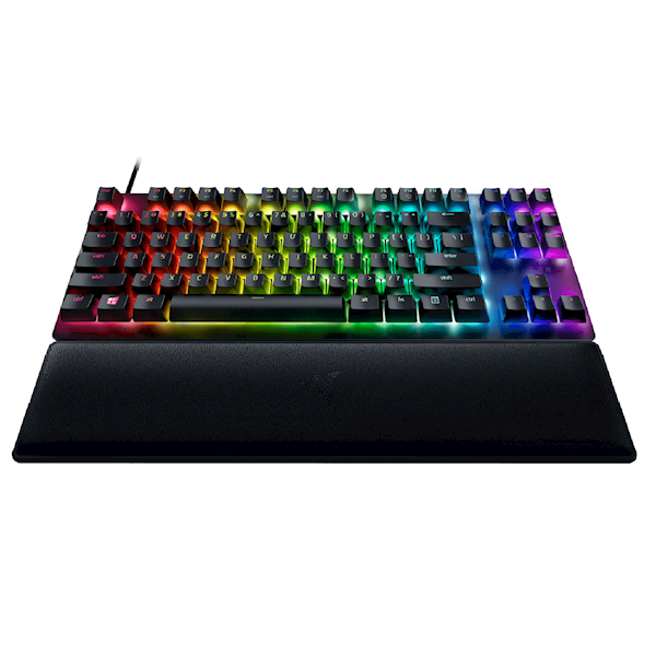 Razer Gaming Keyboard Huntsman V2 Tenkeyless Purple Switch USB RU Black