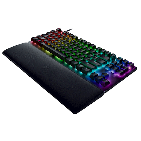 Razer Gaming Keyboard Huntsman V2 Tenkeyless Purple Switch USB RU Black