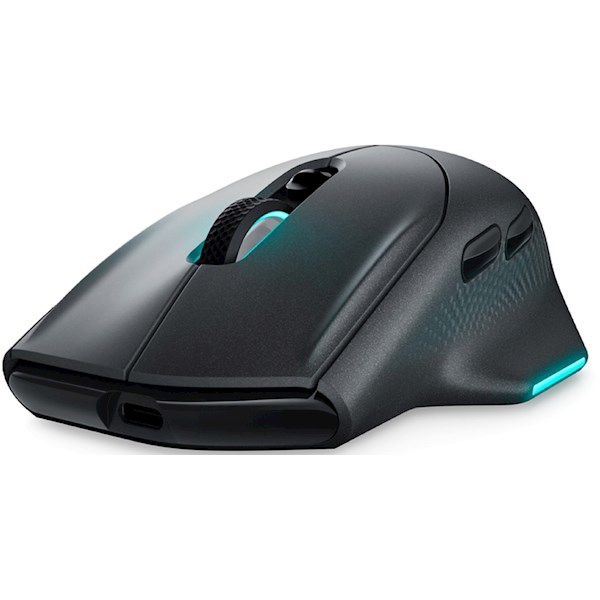 545-BBFB_GE Alienware Wireless Gaming Mouse - AW620M (Dark Side of the Moon)