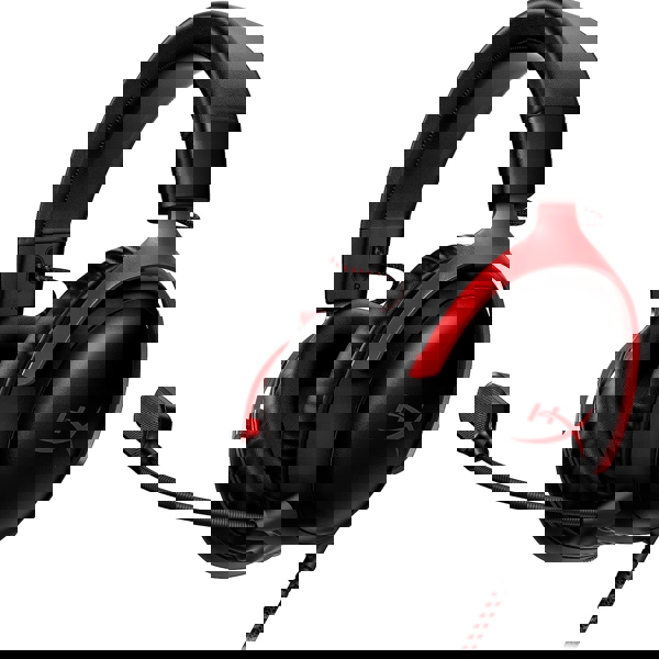 Headphone/ HP/ HyperX Cloud III – Wired Gaming Headset, PC, PS5, Xbox Series X|S Black/Red (727A9AA)