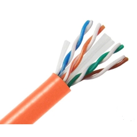 CAT 6 FTP (4X2X25 AWG) (HFFR) HUNKA KABLO (ORANGE) ჰალ. თავ.   კაბელი  კომპიუტერის