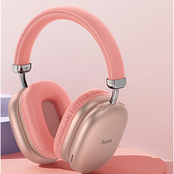 HOCO W35 Max Joy BT headphones wireless headset pink