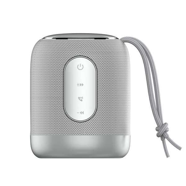 LDNIO ბლუთუზ პორტაბელური დინამიკი BTS12 Grey, 5W, 2000 mAh Bluetooth 5.0 Wireless Speaker Waterproof