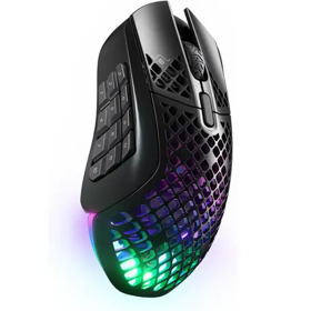 SteelSeries Mouse Aerox 9, RGB, USB-A/WL/BT, black