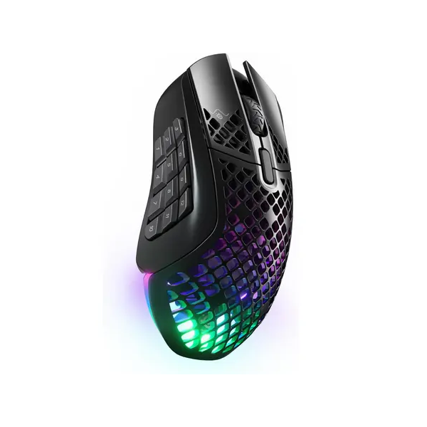 SteelSeries Mouse Aerox 9, RGB, USB-A/WL/BT, black