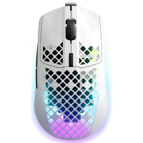 SteelSeries Mouse Aerox 3, RGB, USB-A, Snow