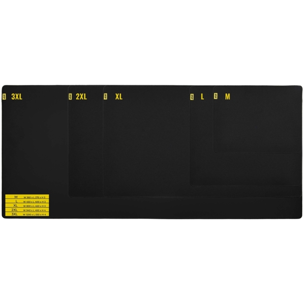 2E GAMING PRO Mouse Pad Control, M (360x275x3mm), black