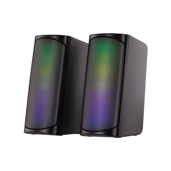 2E Multimedia speaker PCS231 RGB Matrix, 2.0, USB, Black