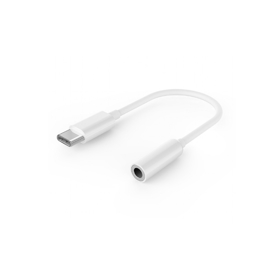 ადაპტერი: Gembird A-CM-3.5F-01 USB type-C plug to stereo 3.5 mm Audio Adapter Cable White