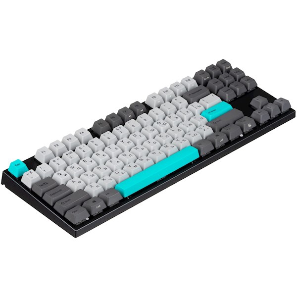 Varmilo keyboard VEA87 Moonlight Cherry Mx Red Multicolor