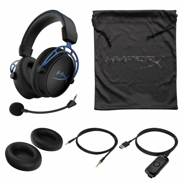 Headphone/ HP/ HyperX Cloud Alpha S Blue HX-HSCAS-BL/WW