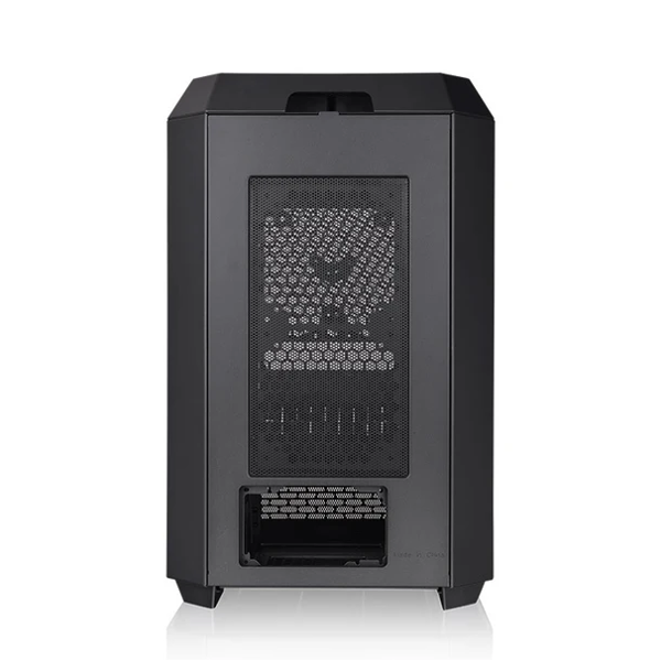 The Tower 300, ThermalTake, Black, Tempered Glass*3/CT140 Fan*2/Color Box/With Screen Metal Panel, CA-1Y4-00S1WN-00