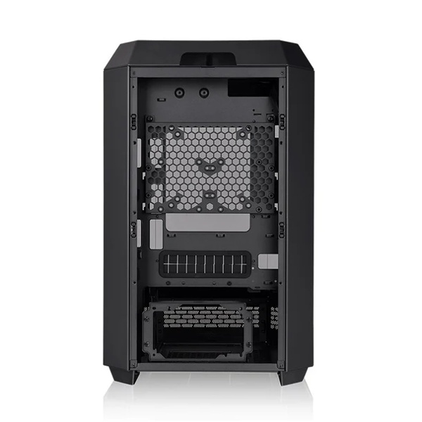 The Tower 300, ThermalTake, Black, Tempered Glass*3/CT140 Fan*2/Color Box/With Screen Metal Panel, CA-1Y4-00S1WN-00